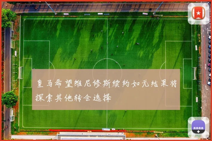 皇马希望维尼修斯续约如无结果将探索其他转会选择